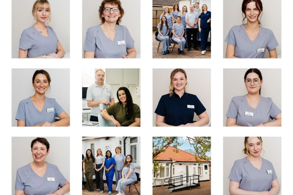 Collage of Toftwood Dental Practice Team Photos